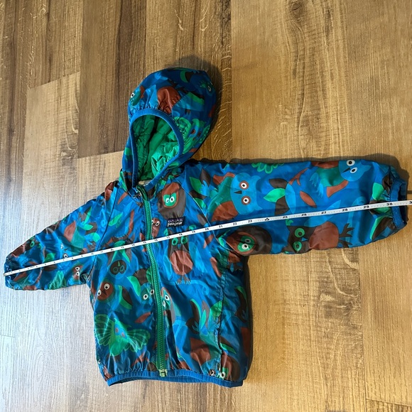 Patagonia Toddler Reversible Hooded Down Jacket Size 18 months - Picture 6 of 11